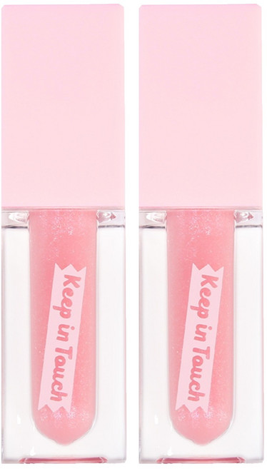 [비건뷰티] 키핀터치 젤리 립 플럼퍼 틴트, 스파클링에이드, 2개