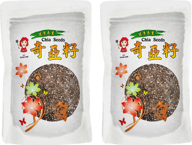 譽方媽媽 奇亞籽, 200g, 2包