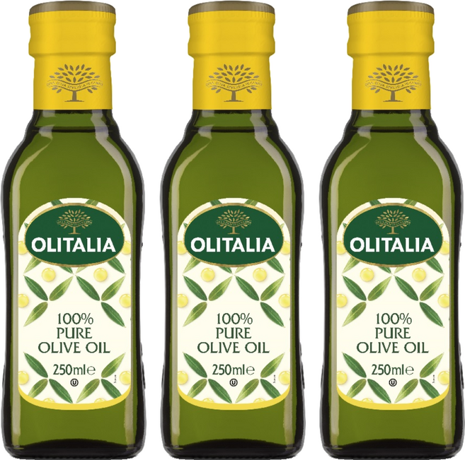 OLITALIA 奧利塔 純橄欖油, 250ml, 3瓶
