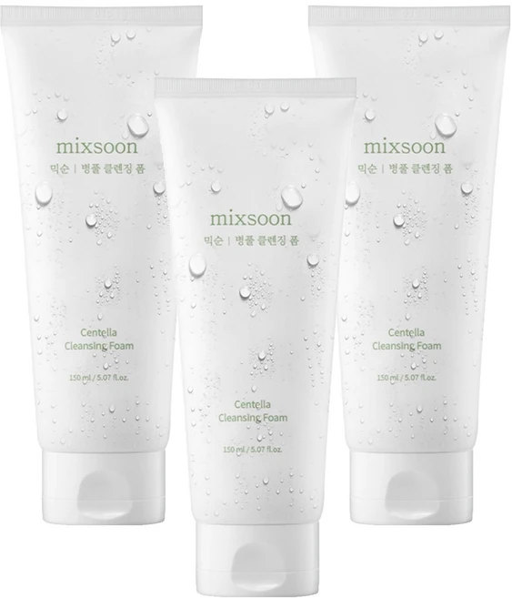 [비건뷰티] 믹순 병풀 클렌징 폼, 150ml, 3개 - 쿠팡