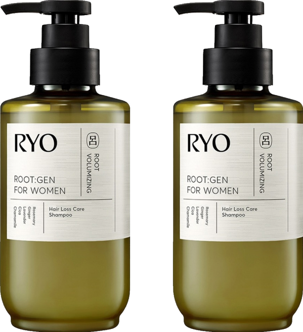 RYO 呂 女性用強韌蘊髮洗髮精 香檸檬薰衣草香, 353ml, 2瓶