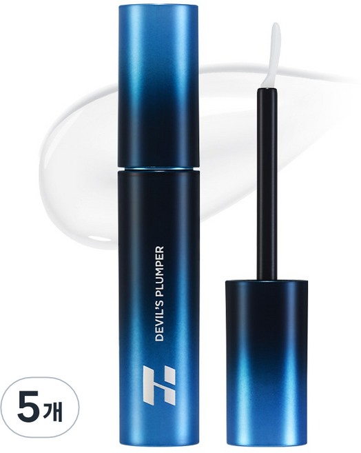 홀리카홀리카 데빌스 립플럼퍼, 03프로즌 프리즌 글로이 토퍼, 3.8g, 5개