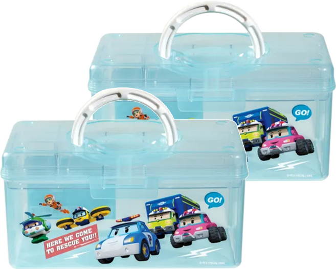 SHUTER 樹德 波力工具箱, 綠色, 2個