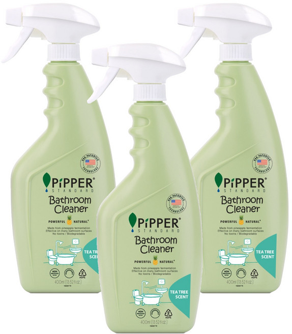 피퍼스탠다드 욕실 세정제 티트리, 400ml, 3개
