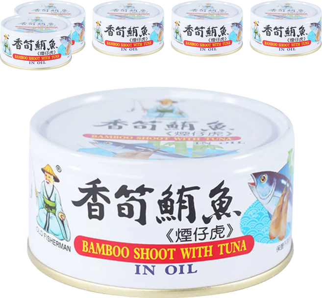 同榮 香筍鮪魚 煙仔虎 170g, 6罐