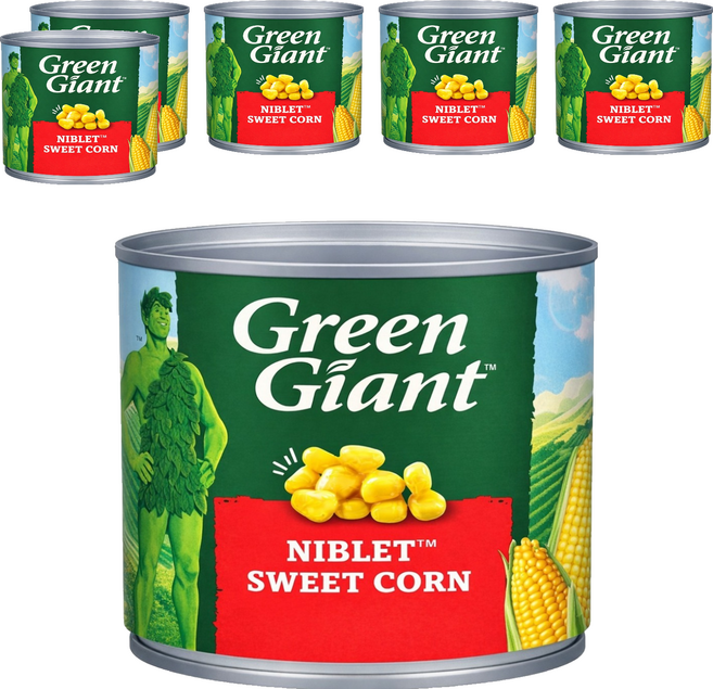 그린자이언트 니블렛 스위트콘 통조림, 2.125kg, 6개