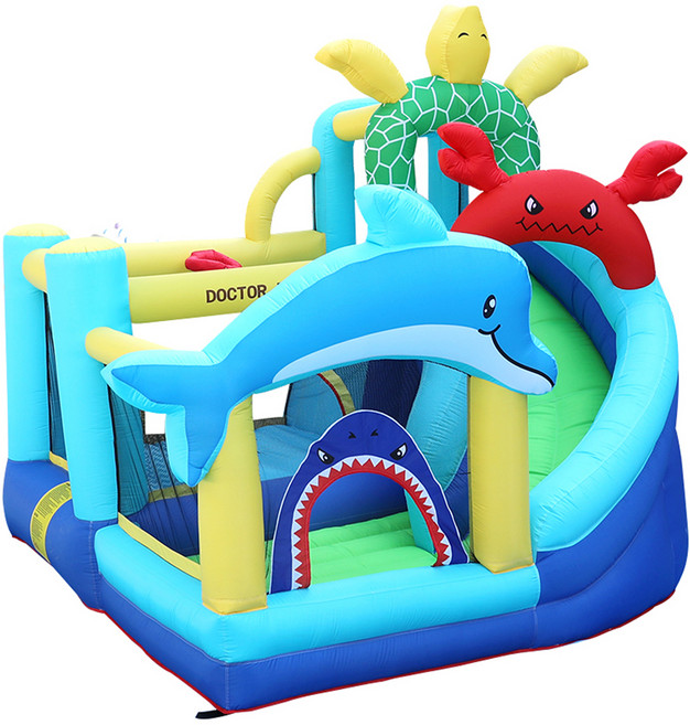 바운스브라더스 2048 바다친구들 에어바운스, 혼합색상, 1개