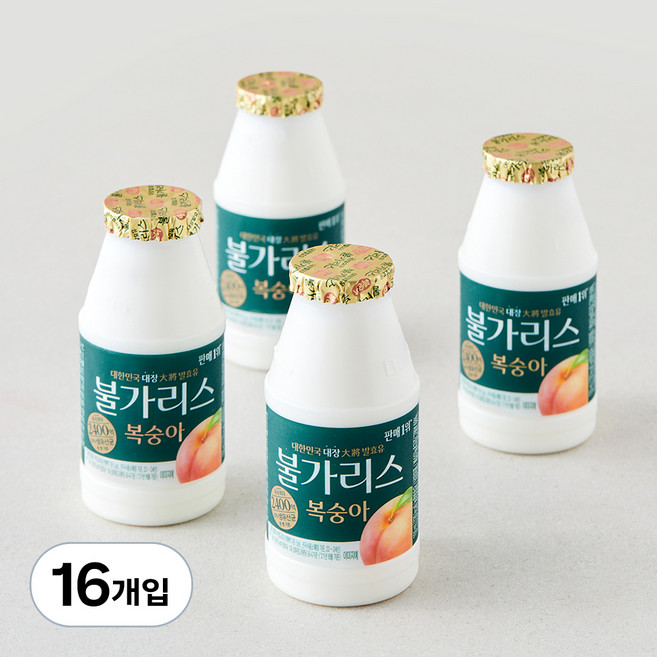 남양유업 불가리스 요구르트 복숭아, 150ml, 4개입, 4개