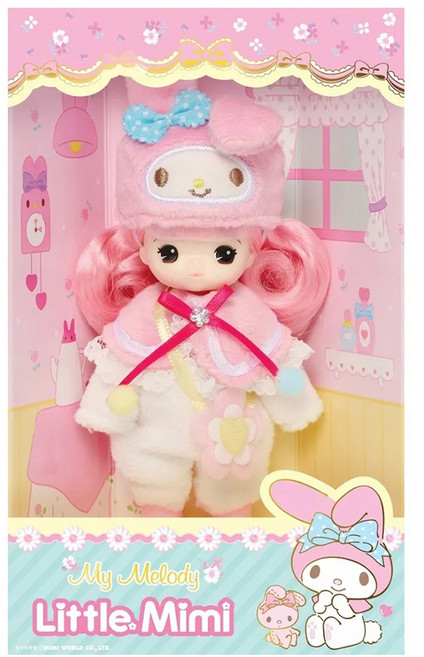 MIMI WORLD Mimi Sanrio 迷你小娃娃, 美樂蒂 粉色, 1個