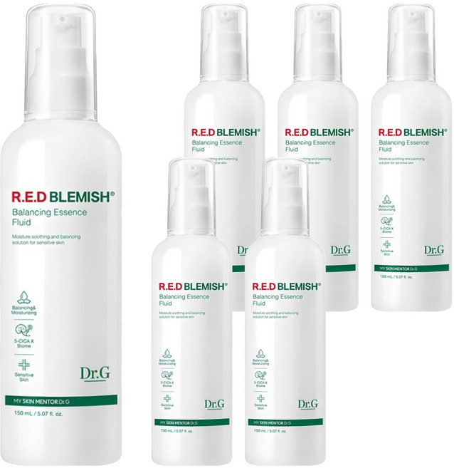 닥터지 레드 블레미쉬 밸런싱 에센스 플루이드, 150ml, 6개