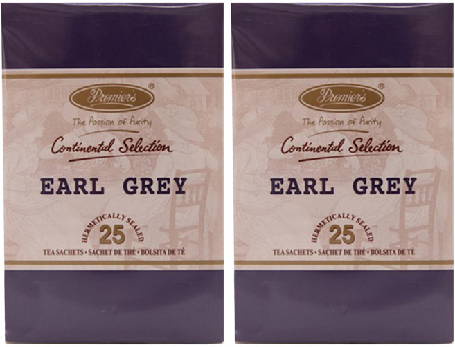 프리미어스티 종이티백 얼그레이 홍차, 2g, 25개입, 2개