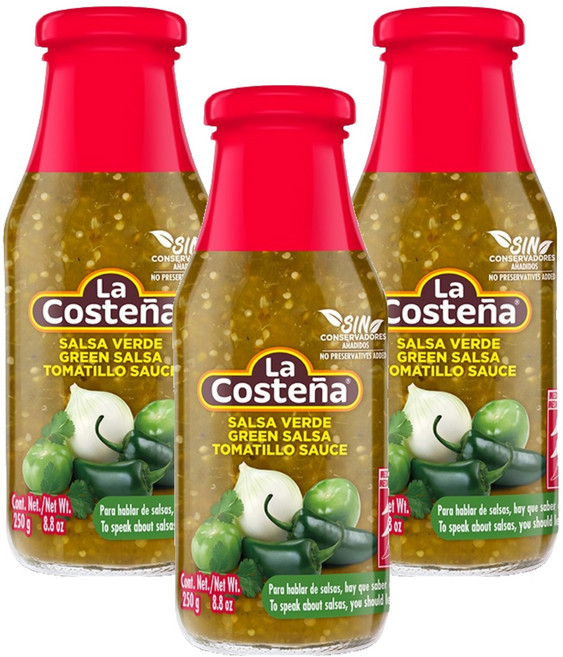 라코스테냐 살사 베르데 소스, 250g, 3개