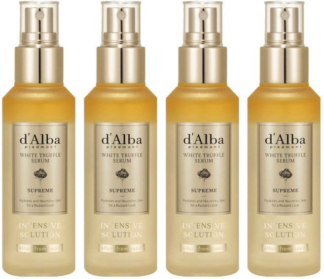 [비건뷰티] 달바 화이트 트러플 수프림 인텐시브 세럼, 100ml, 4개