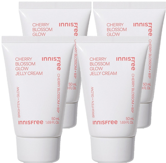 [비건뷰티] 이니스프리 New 왕벚꽃 글로우 젤리 크림, 50ml, 4개