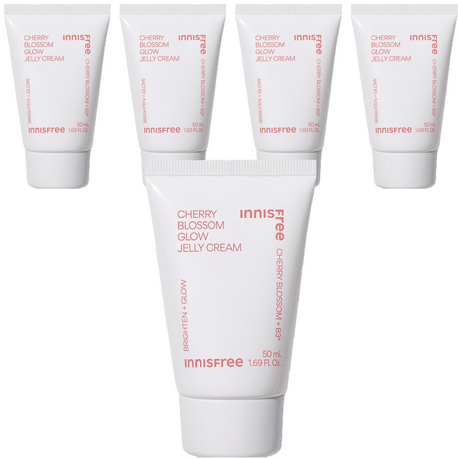 [비건뷰티] 이니스프리 New 왕벚꽃 글로우 젤리 크림, 50ml, 5개