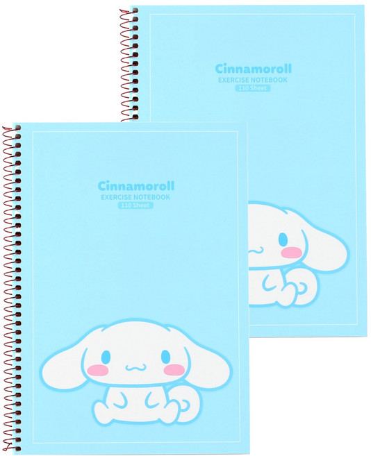 산리오 두꺼운 연습장 v1, 블루(시나모롤), 2개