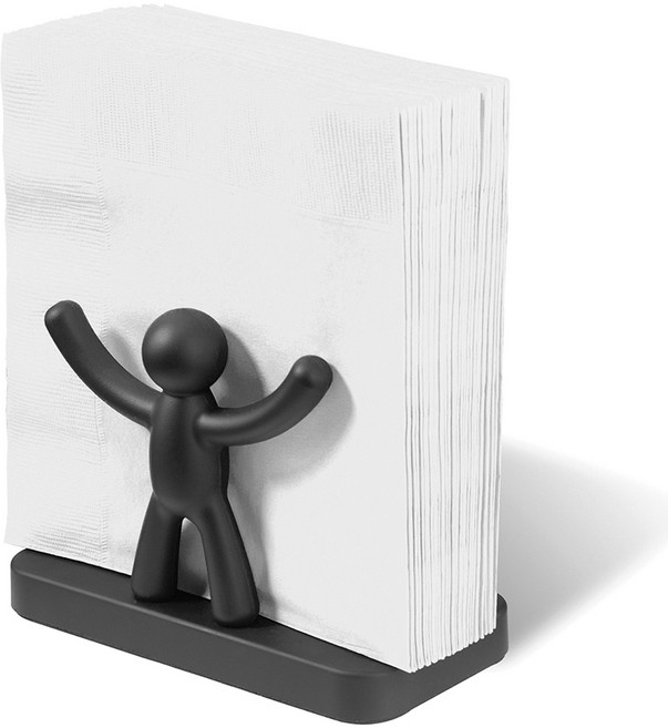 움브라 버디 냅킨홀더, 블랙, 1개