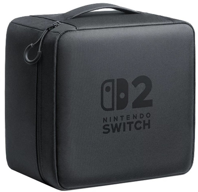 Nintendo 任天堂 SWITCH 2 全套收納包, 黑色, 1個, 單一商品