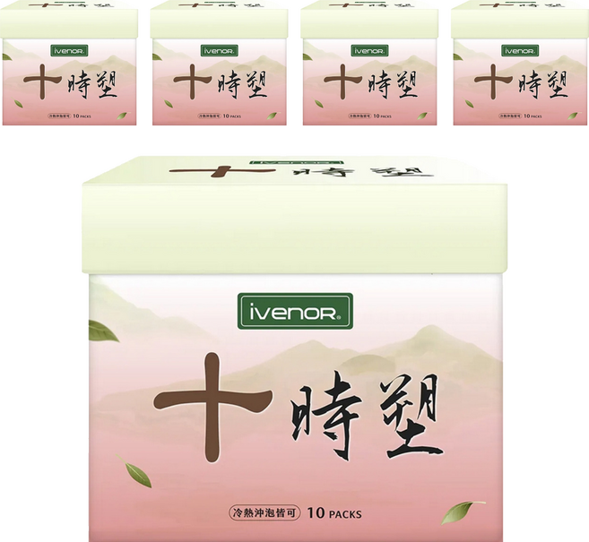 ivenoR 十時塑 纖桃茶 冷泡/熱泡, 3g, 5盒