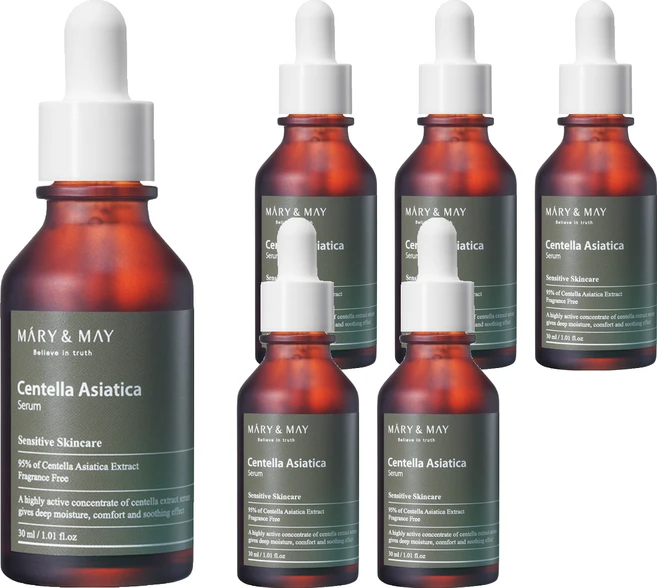 [비건뷰티] 마리엔메이 병풀 추출물 세럼, 30ml, 6개 - 쿠팡