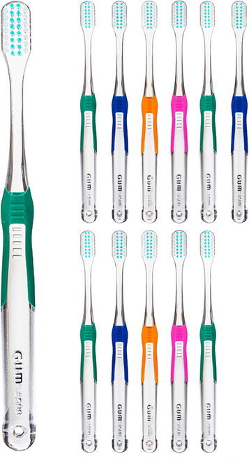 검 칫솔 588 랜덤 발송, 1개입, 12개