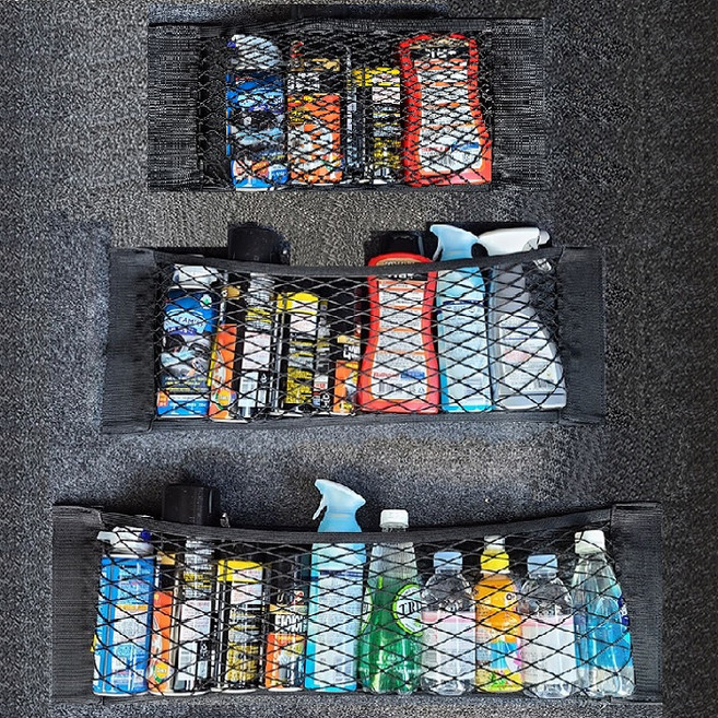 카마존 차량용 트렁크 수납 네트 3종, 1세트