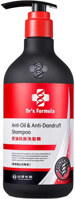 台塑生醫 控油抗屑洗髮精, 580g, 1瓶