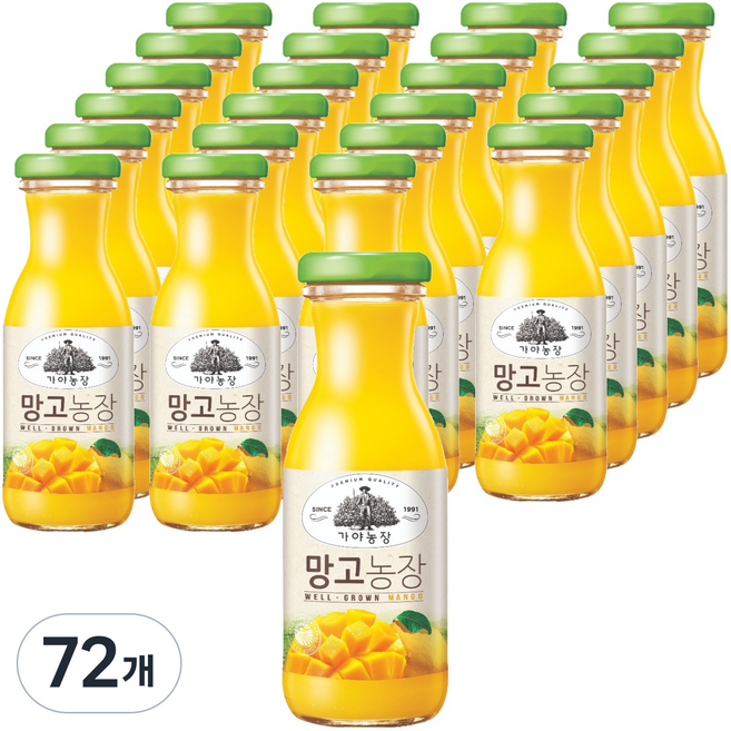 가야농장 망고농장, 72개, 180ml