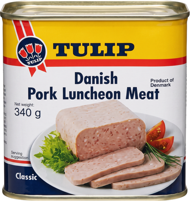 TULIP 豬肉餐肉, 340g, 1罐