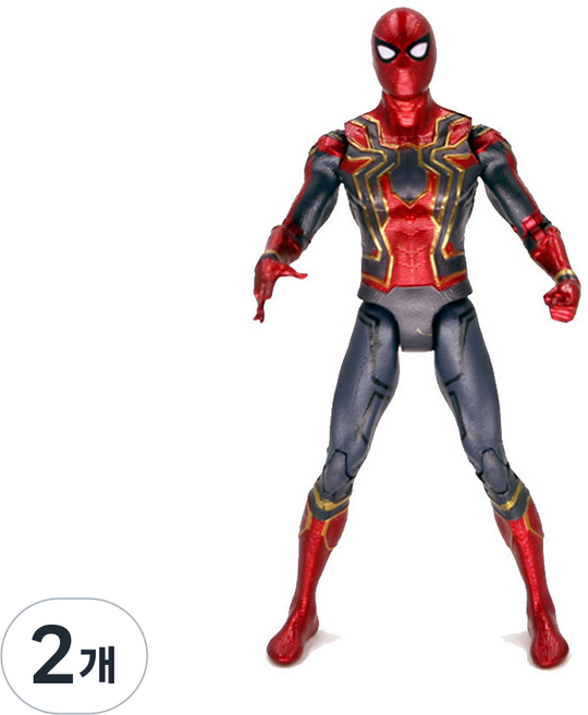 스파이더맨 아이언 DD 피규어, 2개