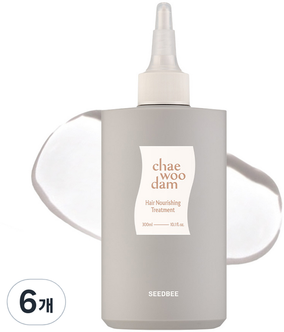 SEEDBEE Chae Woo Dam頭髮營養護髮素, 300ml, 6個