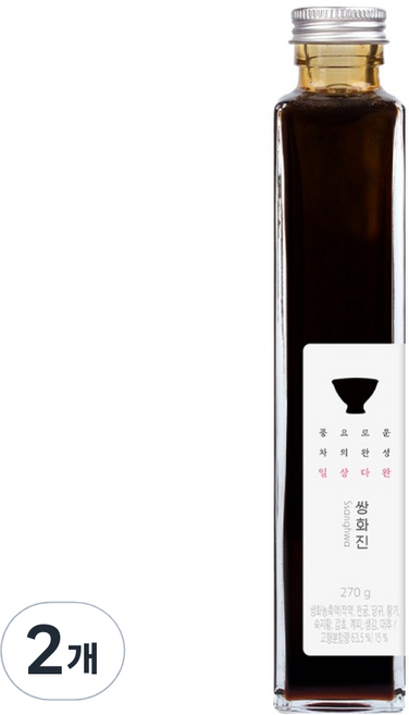 일상다완 허니플라워 쌍화진, 1개입, 2개