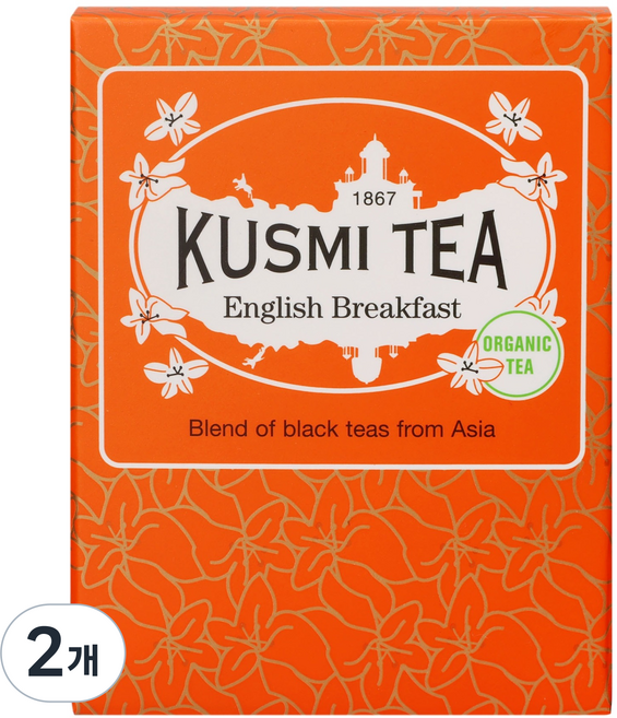 KUSMI TEA 有機英式早餐茶包