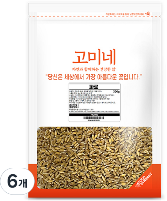 고미네 파로, 300g, 6개