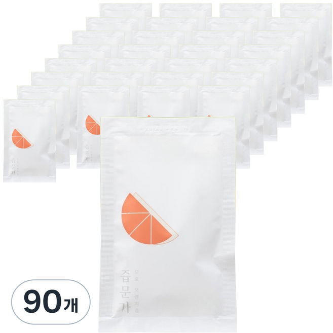 즙문가 모로 블러드 오렌지즙, 90개, 100ml