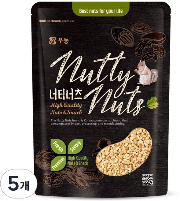 우농 볶음 땅콩분태 (국내가공), 1kg, 5개