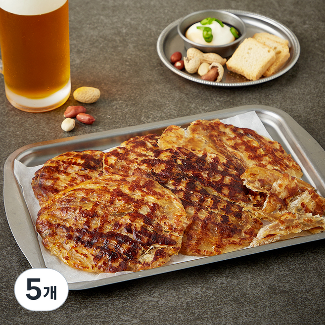 여수 건어물 시장 조미 순살 아귀포 대, 5개, 200g