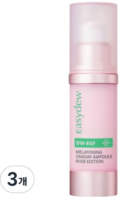 이지듀 멜라토닝 원데이 앰플 로즈, 3개, 15ml