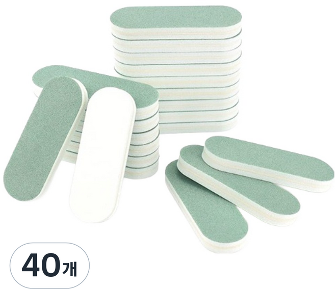 OON 미니 스틱 사포, 40개