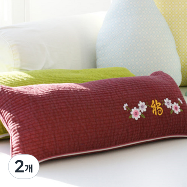 데이지 메밀베개, 밤색, 2개