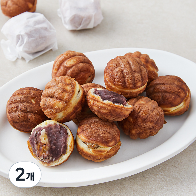 호두르 오리지널 쌀 호두과자 파우치, 17g, 20개입, 2개