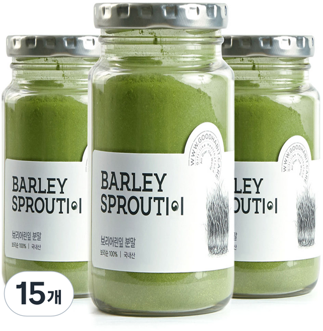 착한습관 보리어린잎 분말, 15개, 120g