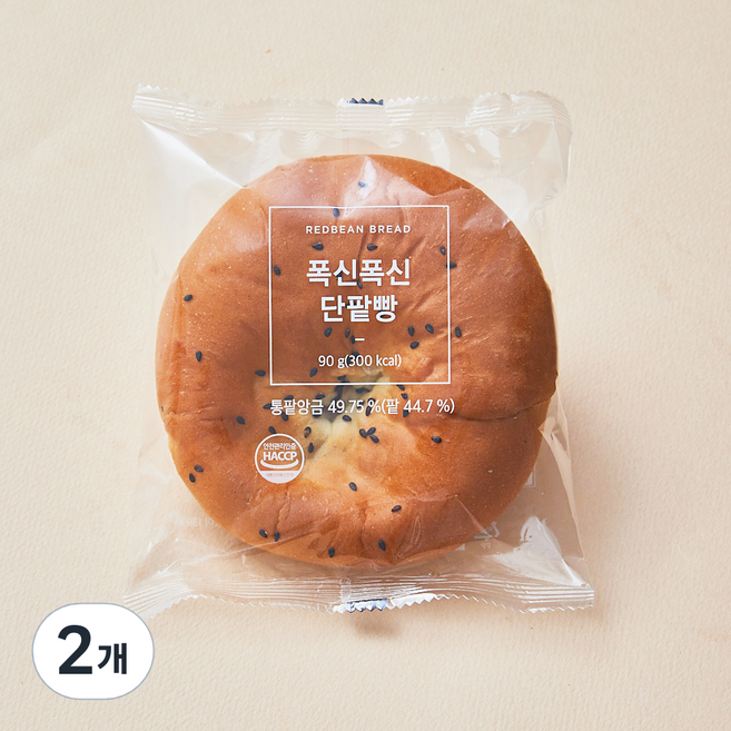 신라명과 폭신폭신 단팥빵, 90g, 1개입, 2개