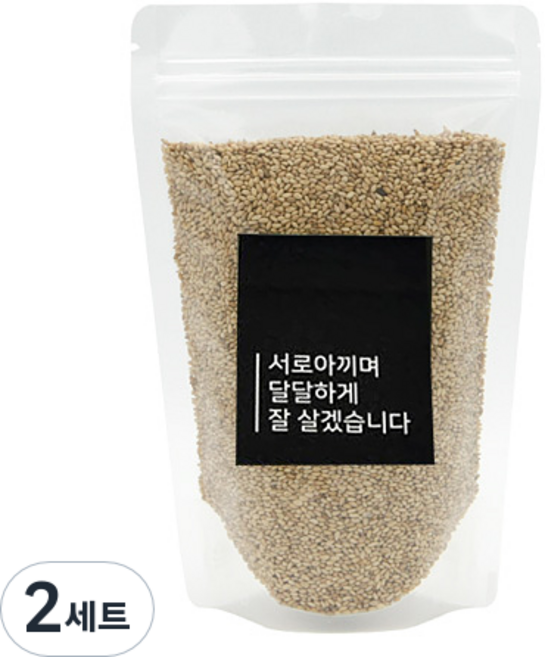 도나앤데코 투명지퍼백 20p 15 x 22 cm + 스티커 서로아끼며 달달하게 20p, 2세트