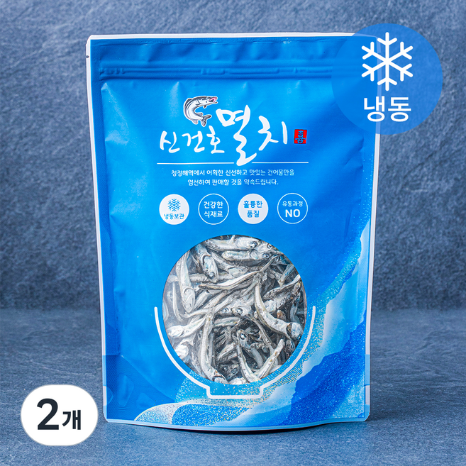 신건호멸치 고바멸치 조림 안주용 (냉동), 2개, 150g