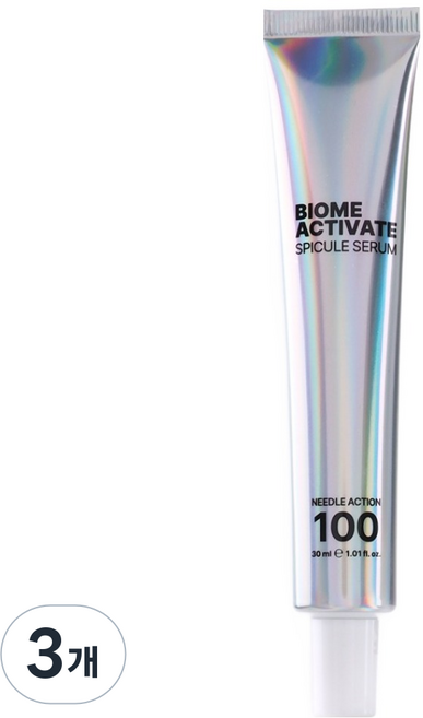 Biomeactivate 微針煥膚100 微針精華液, 3個, 30ml