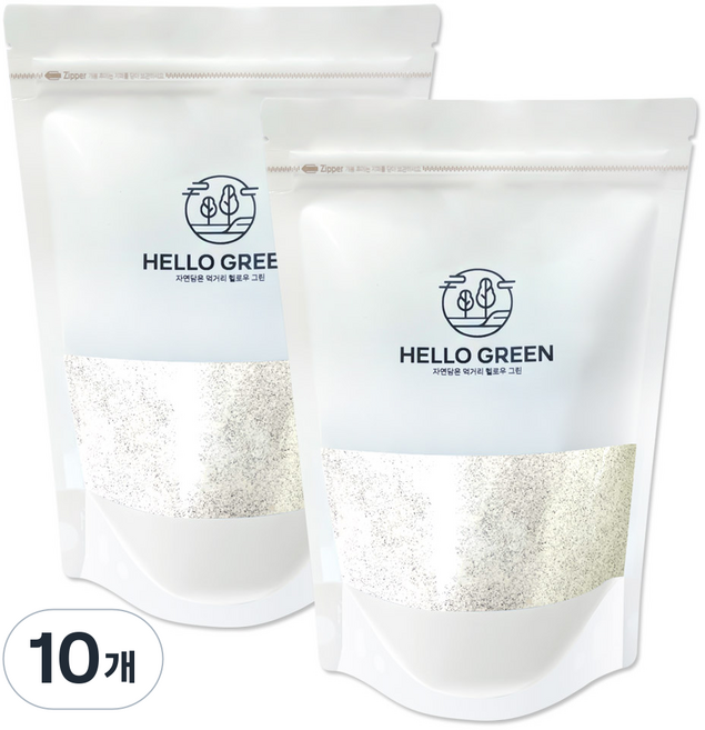 헬로우그린 볶은 팥 분말, 10개, 500g
