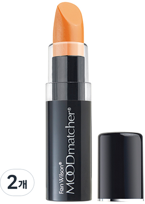 무드매쳐 반전 립스틱, 2개, 오렌지