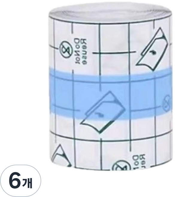 데일리픽 잘라쓰는 아쿠아 롤 방수밴드, 6개