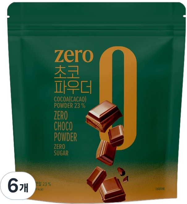 Nature Tea zero 巧克力粉, 500g, 1入, 6個